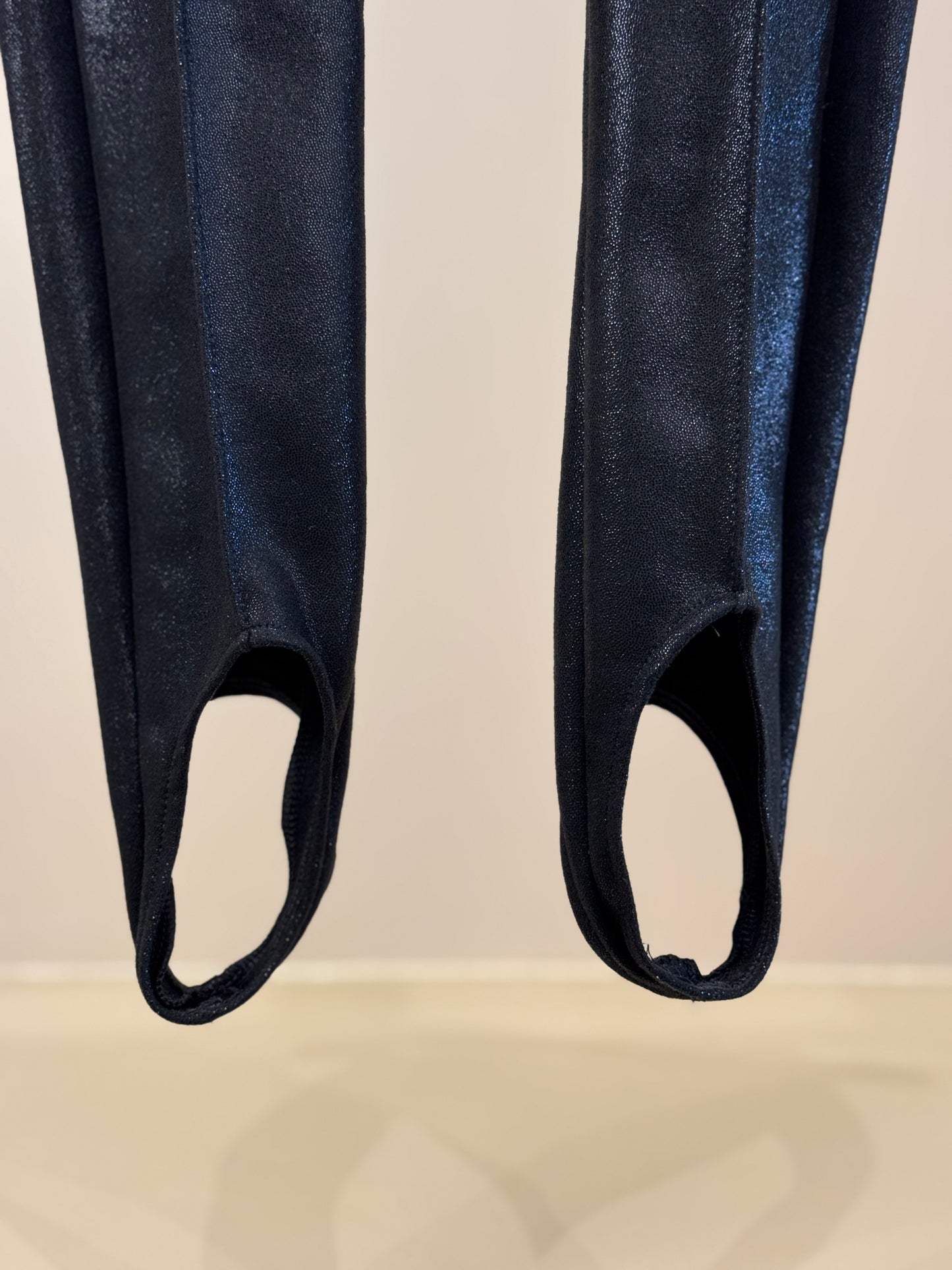 Calça Infantil Montaria com Pezinho Preta - Animê