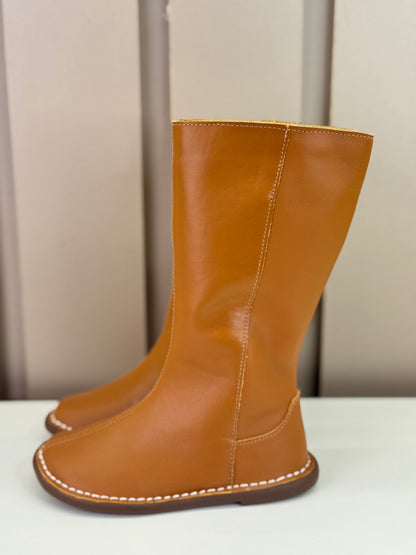 Bota Infantil Couro Pluie Nut - Petit Cheval