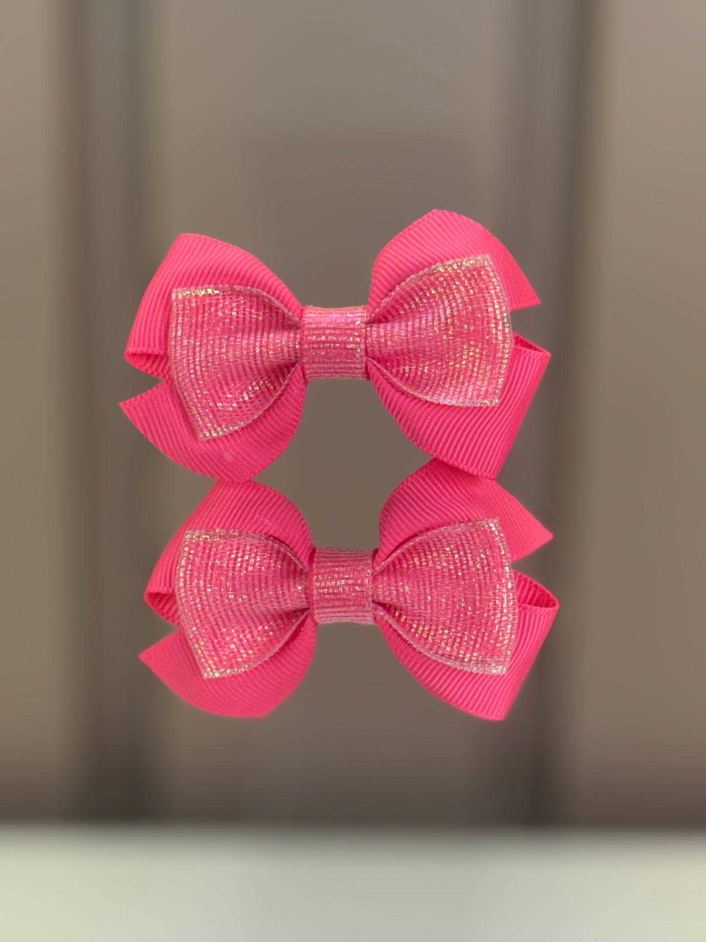 Laço Infantil Special Boreal Rosa Fluor Parzinho P - Gracia