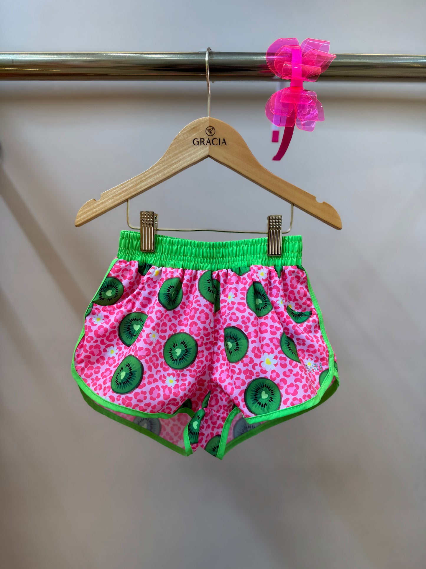 Shorts Infantil Letícia Est Kiwi - Siri Kids