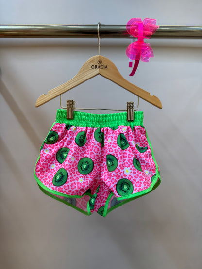 Shorts Infantil Letícia Est Kiwi - Siri Kids