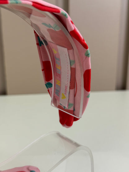 Tiara Infantil Verão Estampa Maçã - Mon Sucre