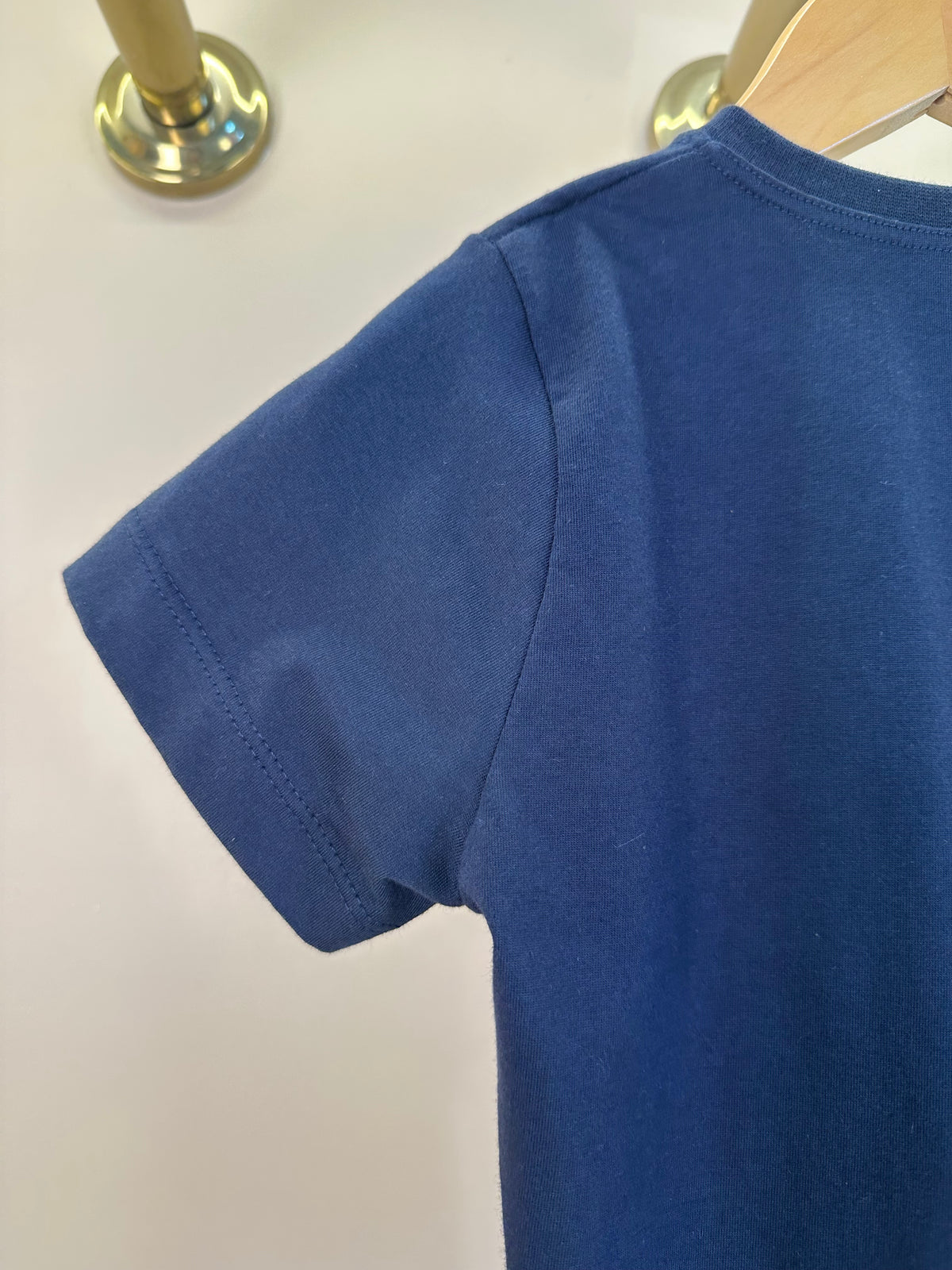 Camiseta Infantil Johnny Jumpers Azul Marinho - Little Johnny