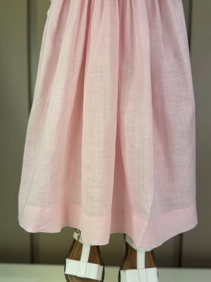 Batinha Bebê Algodão Bordado Serena Rosa - Gracia