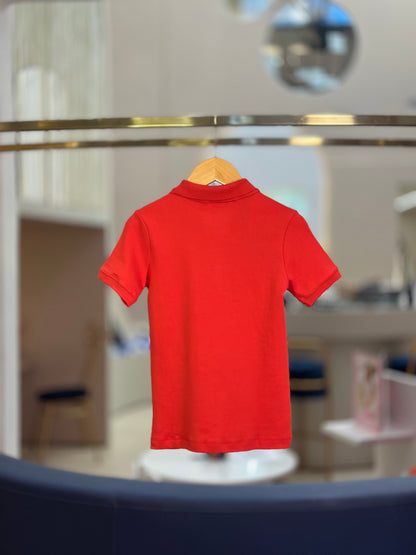 Polo Infantil Suedine Vermelha - Charpey
