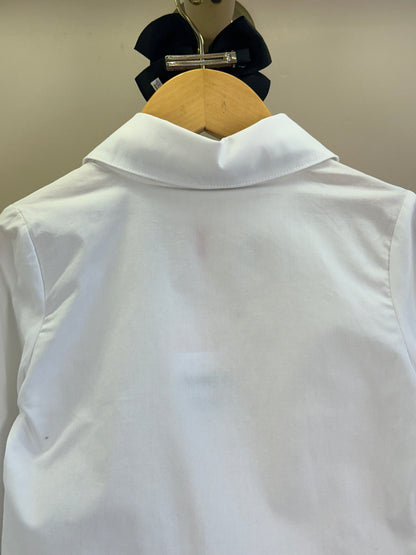 Camisa Infantil Mini Laços Bordado Fita Veludo - Pituchinhus