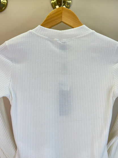 Blusa Teen Canelada com Botões - Two In