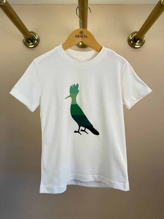 Camiseta Infantil Pica-Pau Blur Degradê Off White - Reserva Mini