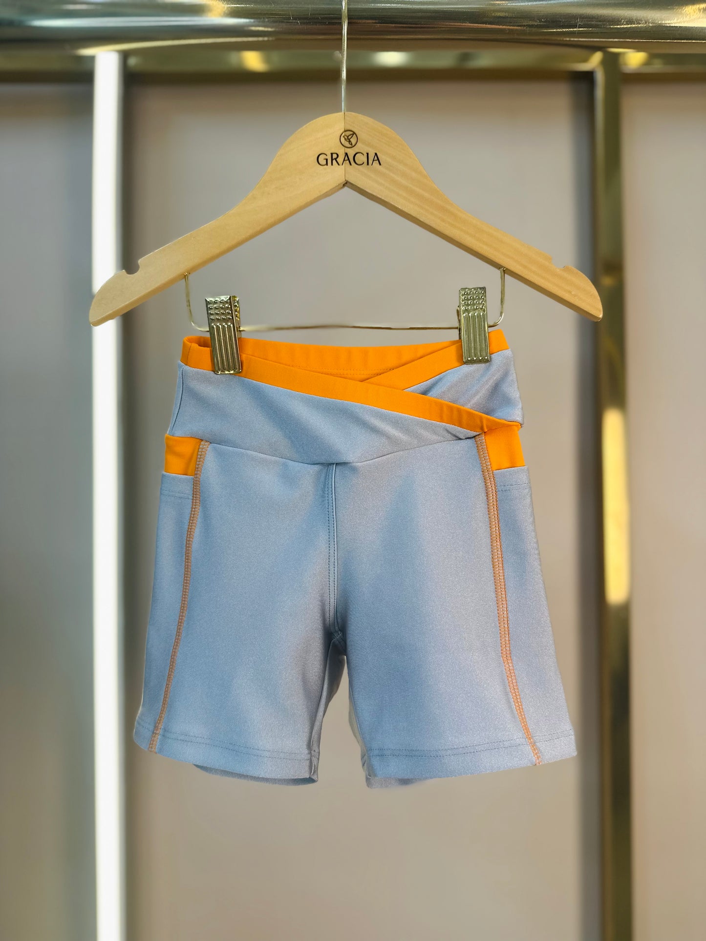 Conjunto Infantil Blusa Maria e Bermuda Sara Ação - Siri Sport