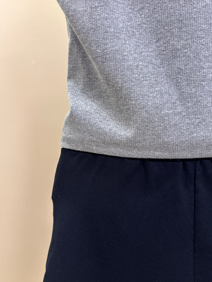 Conjunto Teen Blusa Regata e Short-Saia Molevisco - Vic Vick
