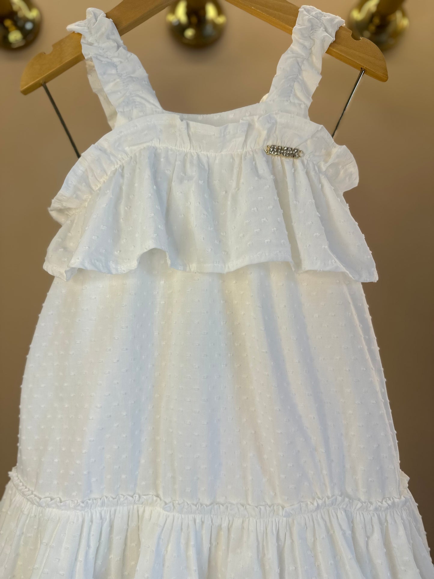 Vestido Infantil Babados Laise - Animê