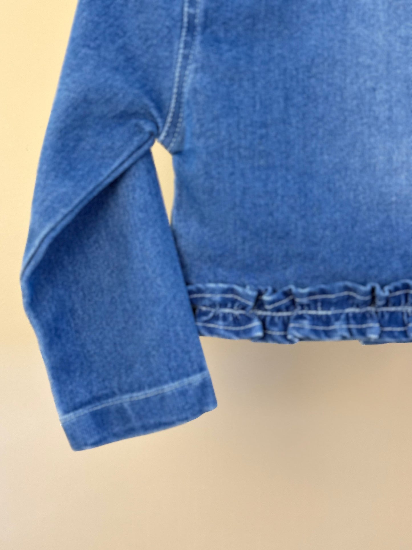 Jaqueta Infantil Ursinho Jeans - Gabriela Aquarela