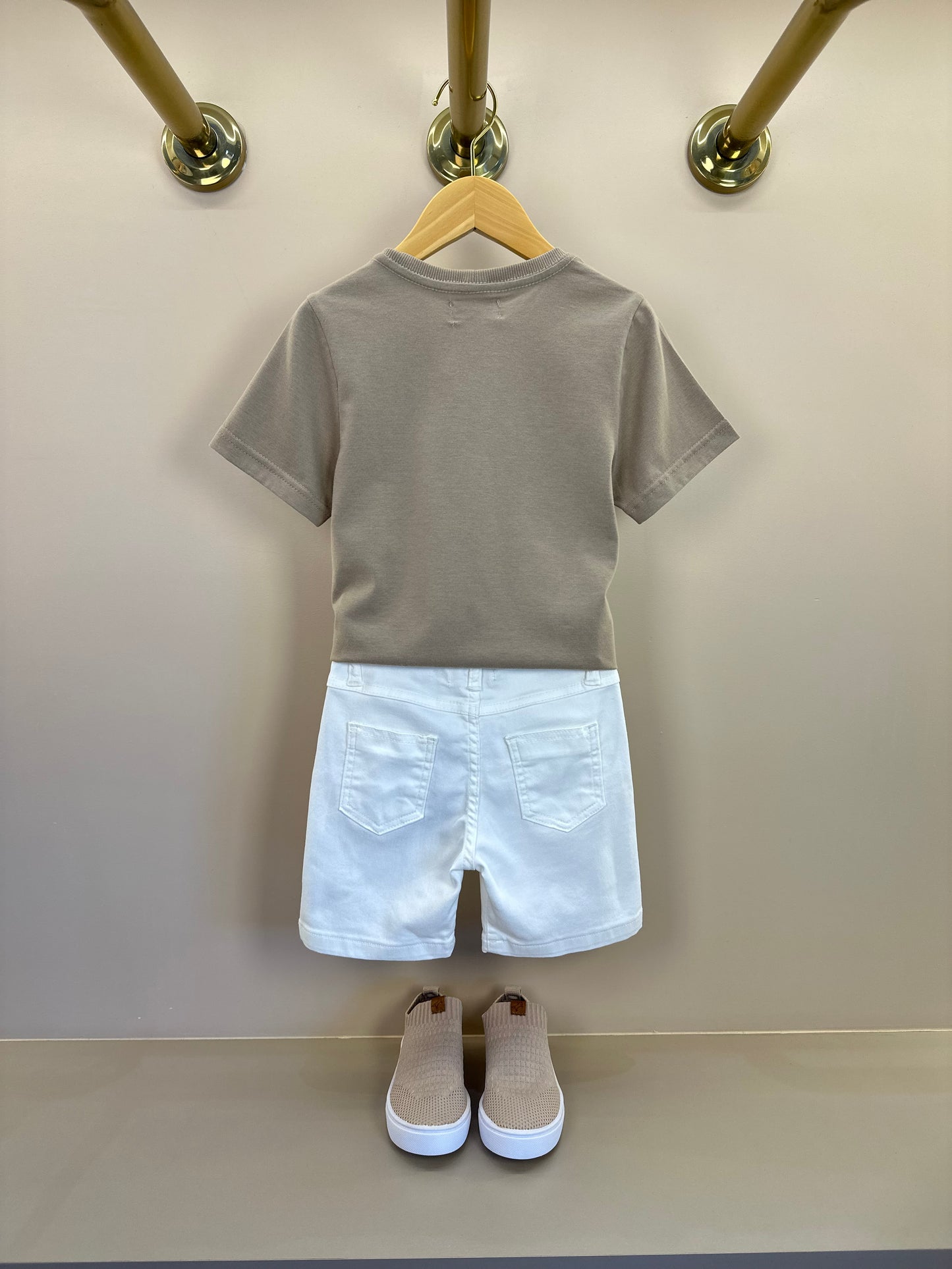 Camiseta Infantil Algodão Teddy Boné Fendi - Dame