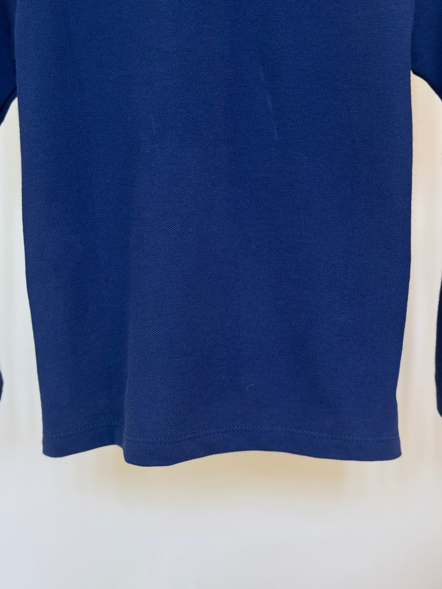 Conjunto Infantil Polo Piquet Marinho e Calça Sarja Areia - Um Mais Um