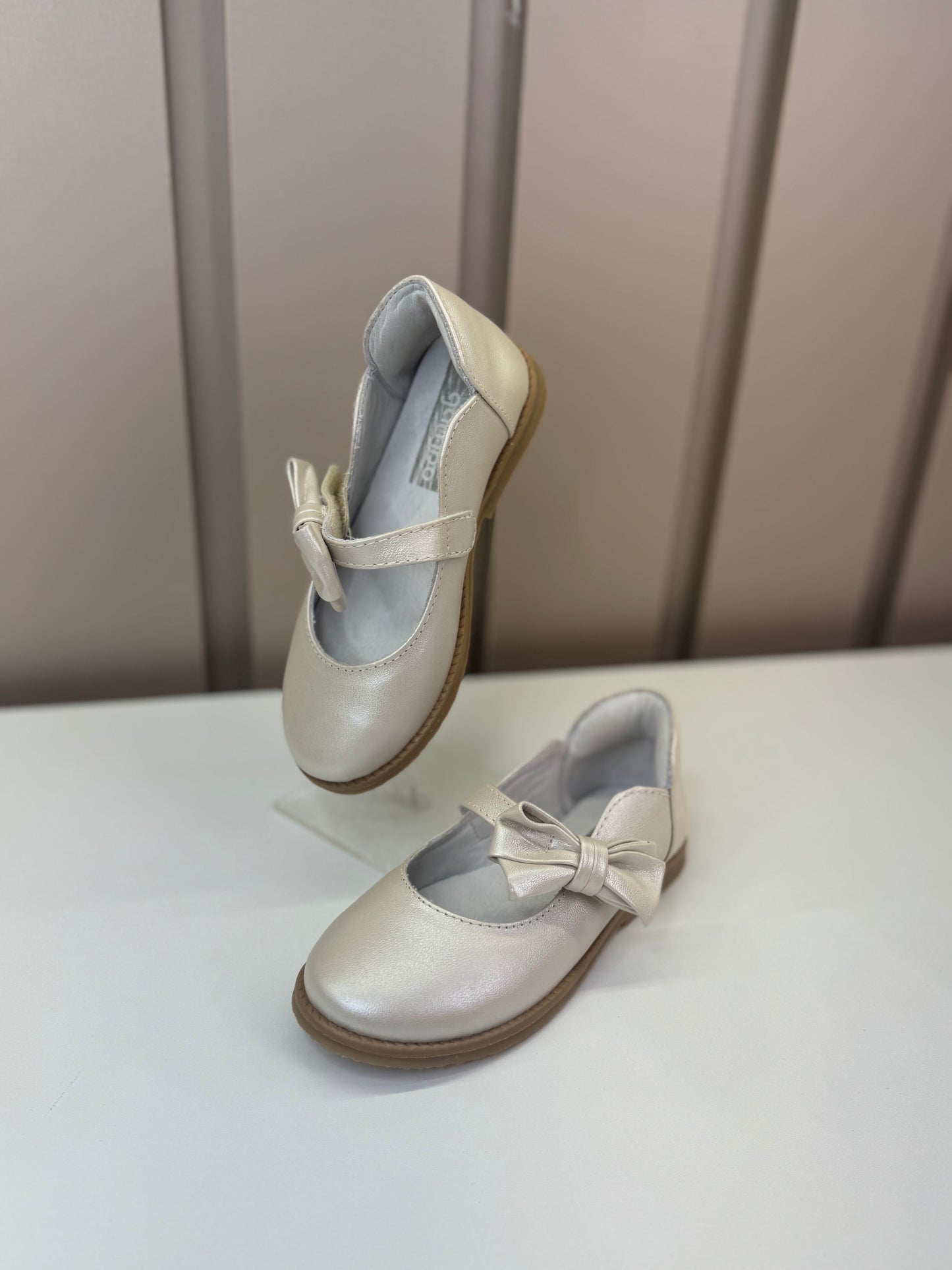 Sapatilha Stylish Glitter Pérola - Gambo