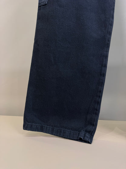 Calça Teen Jeans Cargo Preta – Authoria