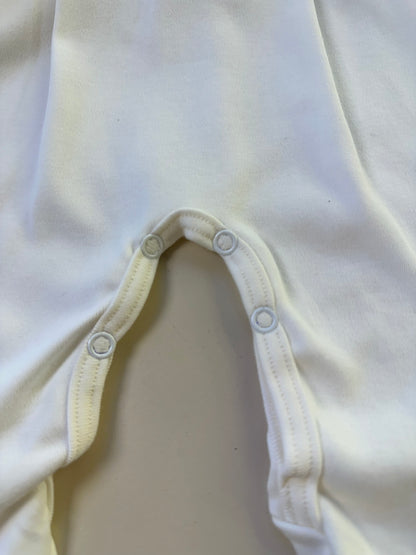 Saída de Maternidade Algodão Bebê Gola Renda Luxo - Roana