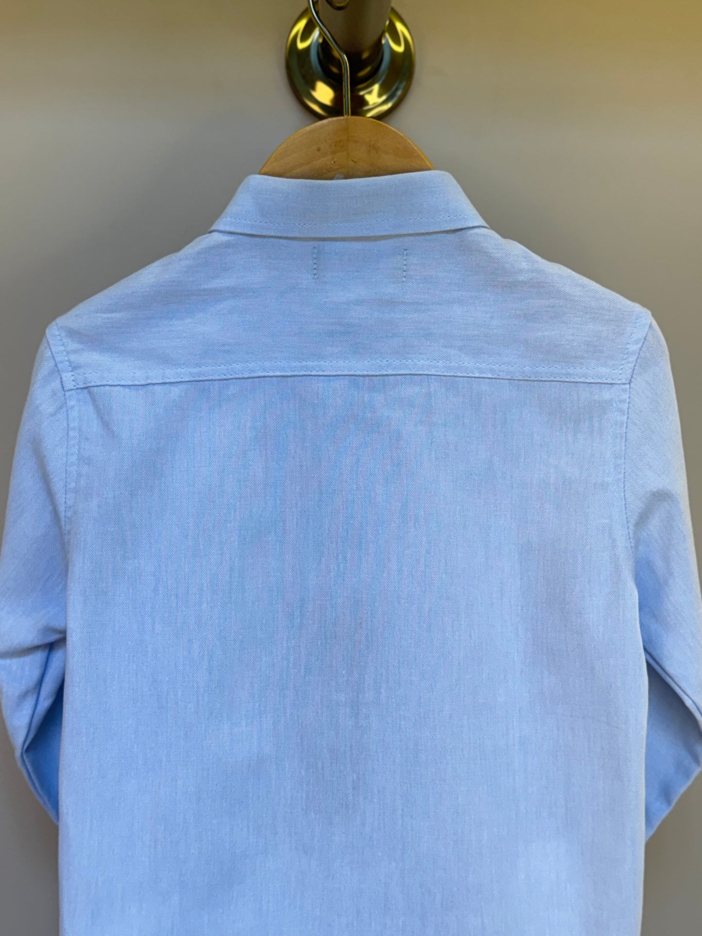 Camisa Tricoline Azul - Dame