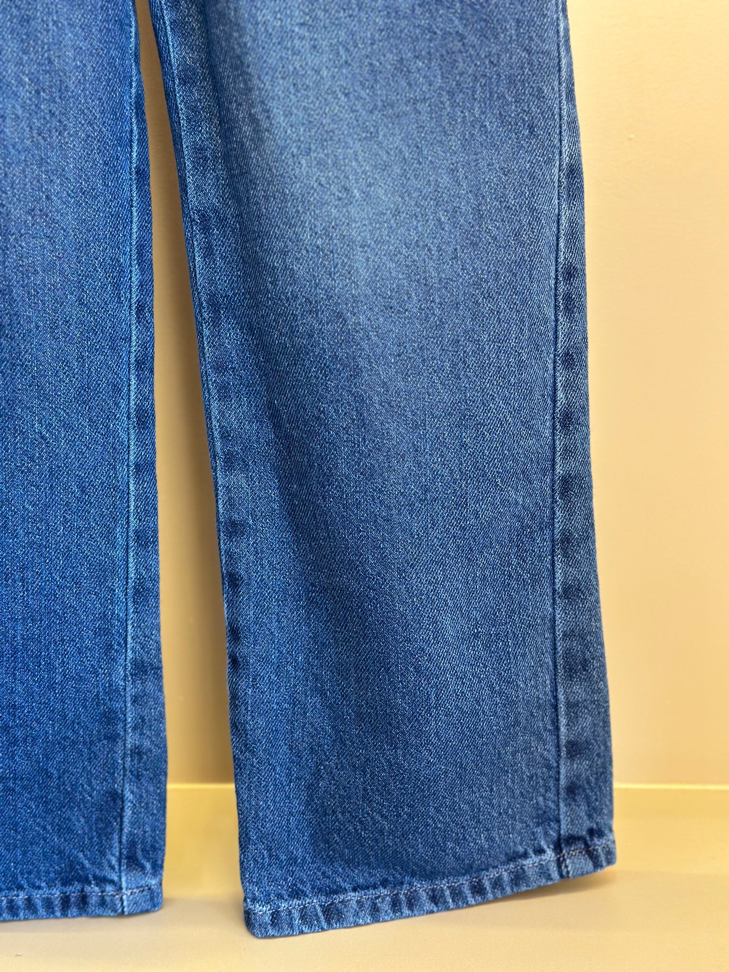 Calça infantil Wide Leg Jeans - Um Mais Um