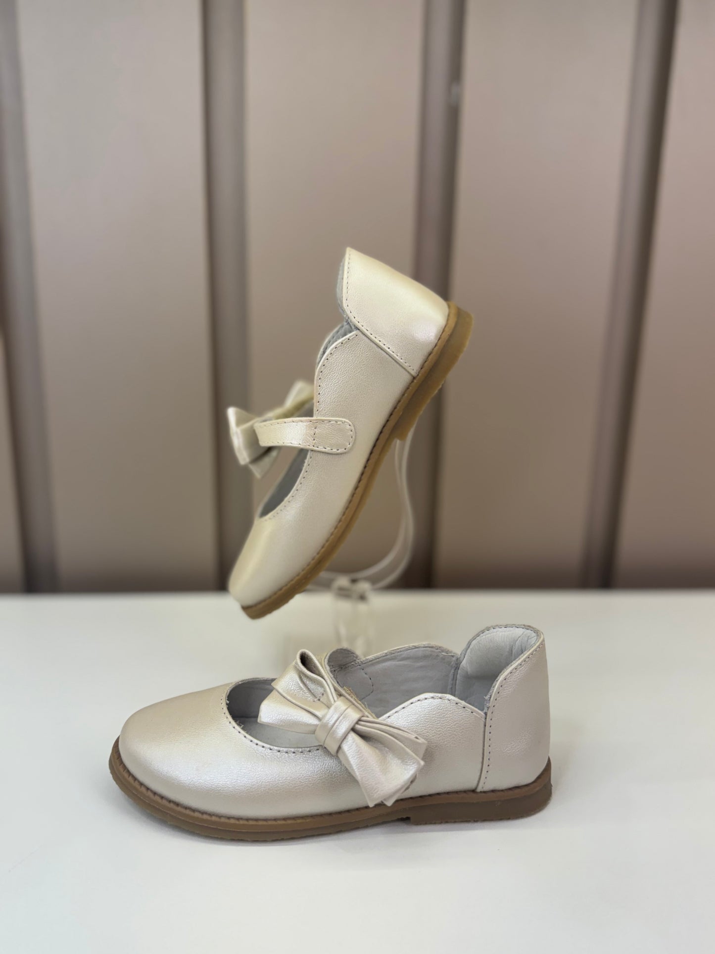 Sapatilha Stylish Glitter Pérola - Gambo