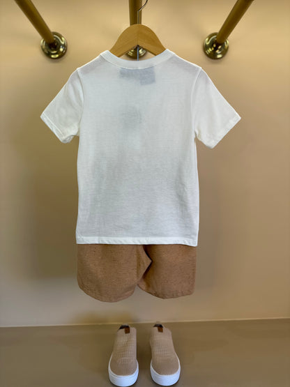 Conjunto Infantil Camiseta Woody e Bermuda Sarja - Youccie