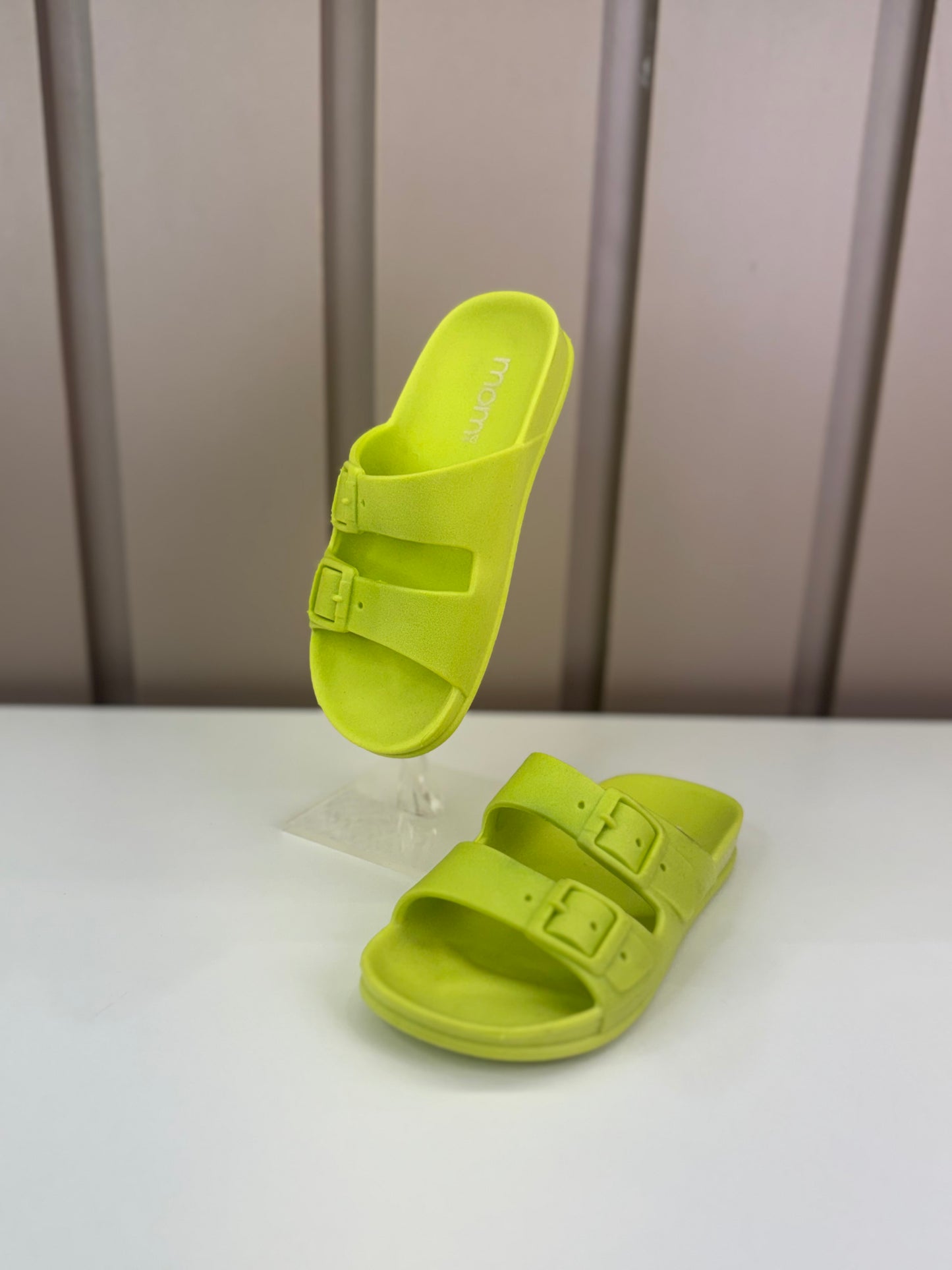 Sandália Infantil Birken Lima Neon - Momi