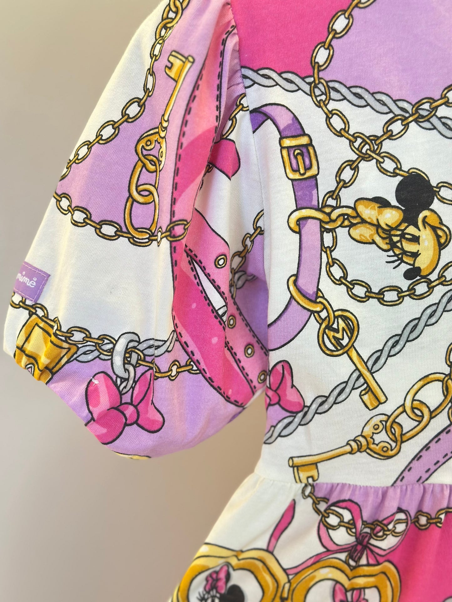 Vestido Infantil Memórias Disney - Animê