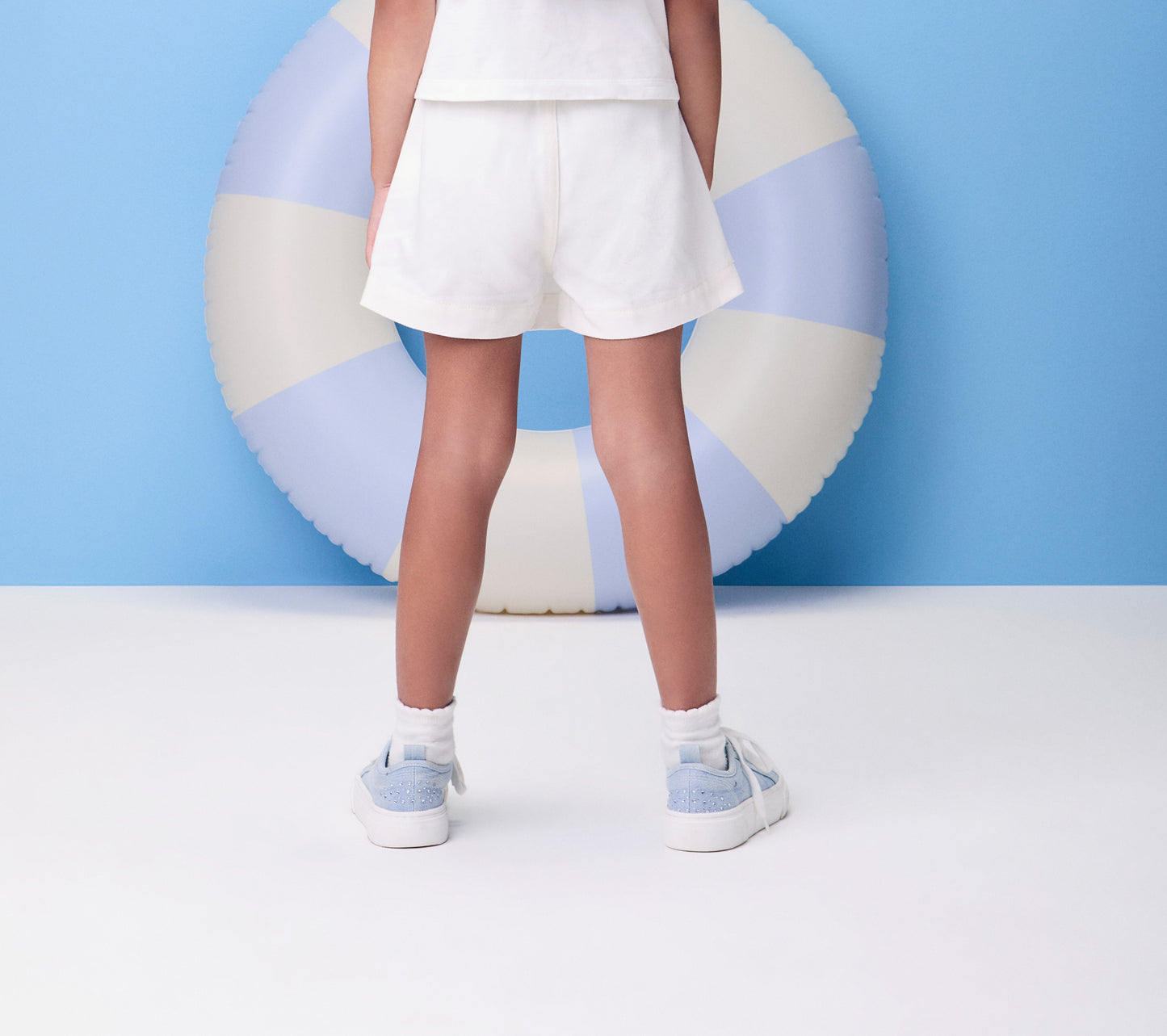 Conjunto Infantil Blusa Hello Kitty Navy e Saia Pregas - Momi PRÉ-VENDA
