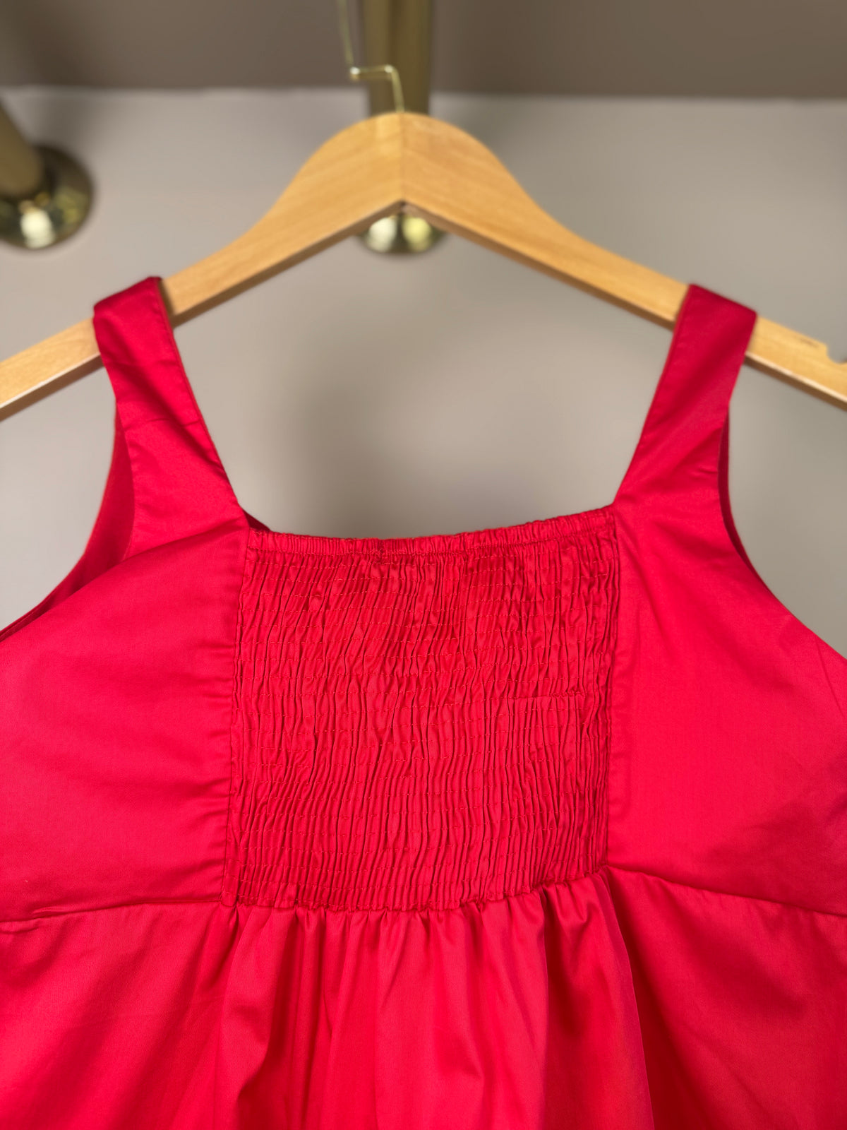 Blusa Teen Cropped Vermelha Com Amarração Frontal - Vanilla Cream