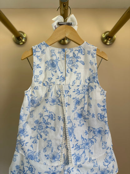 Conjunto Infantil Blusa e Short Tricoline Flamê - Charpey