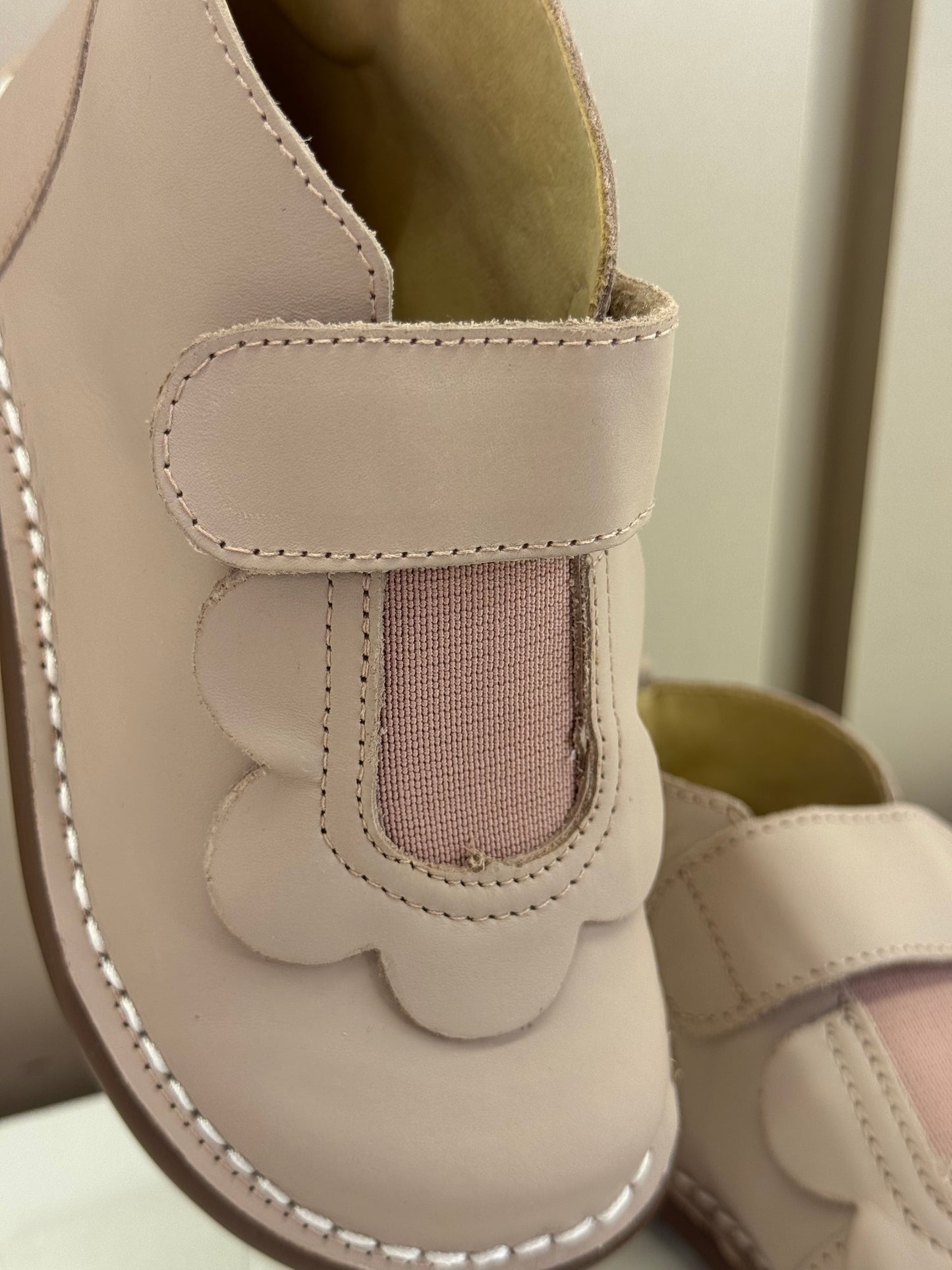 Bota Infantil Couro Bem-Me-Quer Rose - Petit Cheval