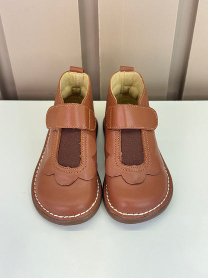 Bota Infantil Couro Bem-Me-Quer Cuia - Petit Cheval