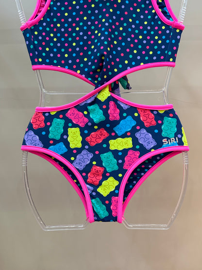 Maiô Infantil Carol Est. Gummy - Siri Kids