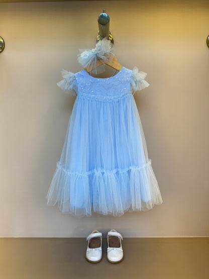 Vestido Infantil com Tule - Petit Cherie