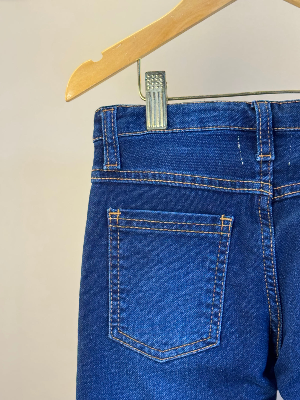Calça Infantil Skinny Elastano marinho Jeans - Dame