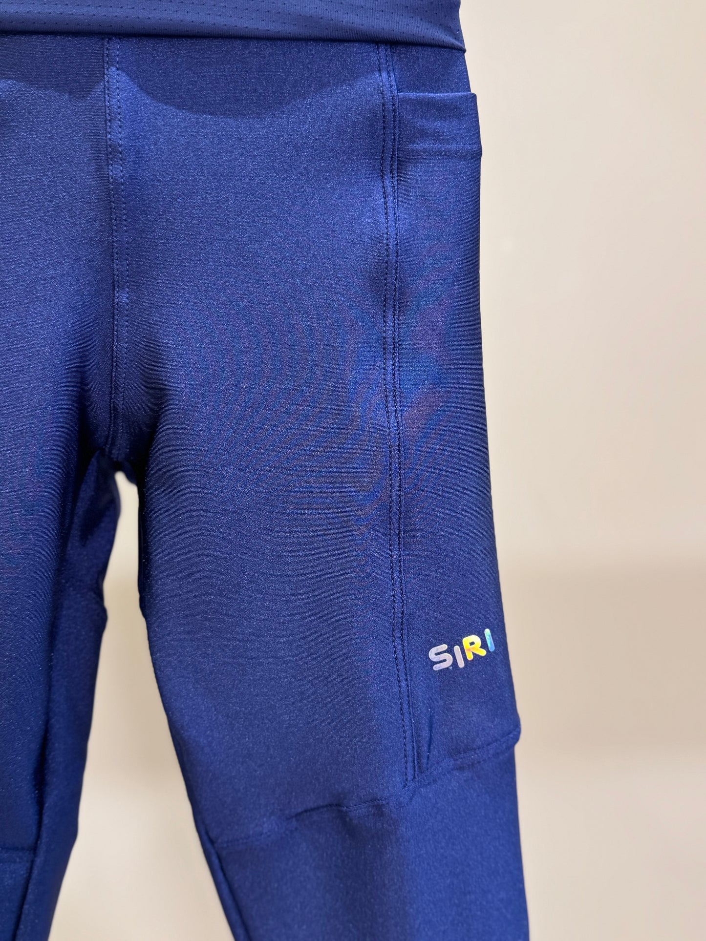 Conjunto Infantil Blusa Maria New Trip Marinho e Legging Fuseau Soraia Trilobal Marinho - Siri Sport