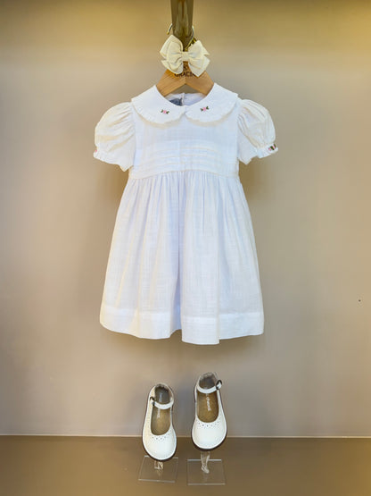 Vestido Infantil Daniela Branco - Gracia