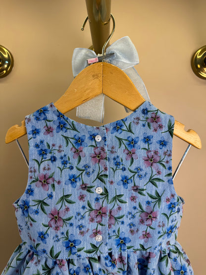 Conjunto Infantil Estampa Exclusiva Blusa Com Babado e Shorts - Luluzinha