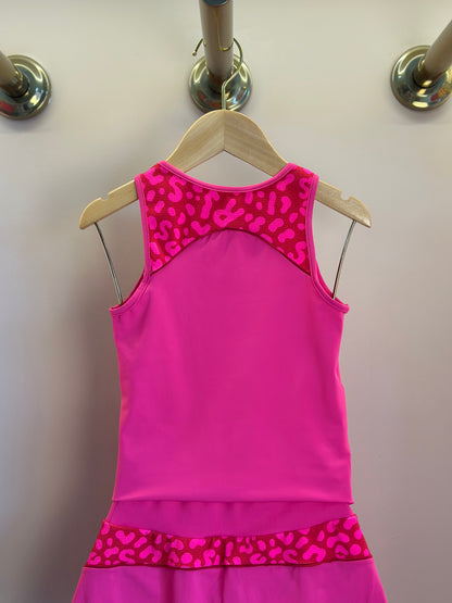 Conjunto Infantil Regata e Saia Carol Oncinha Pink - Siri Sport