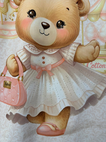 Vestido Infantil Ursa Carrossel - Infanti