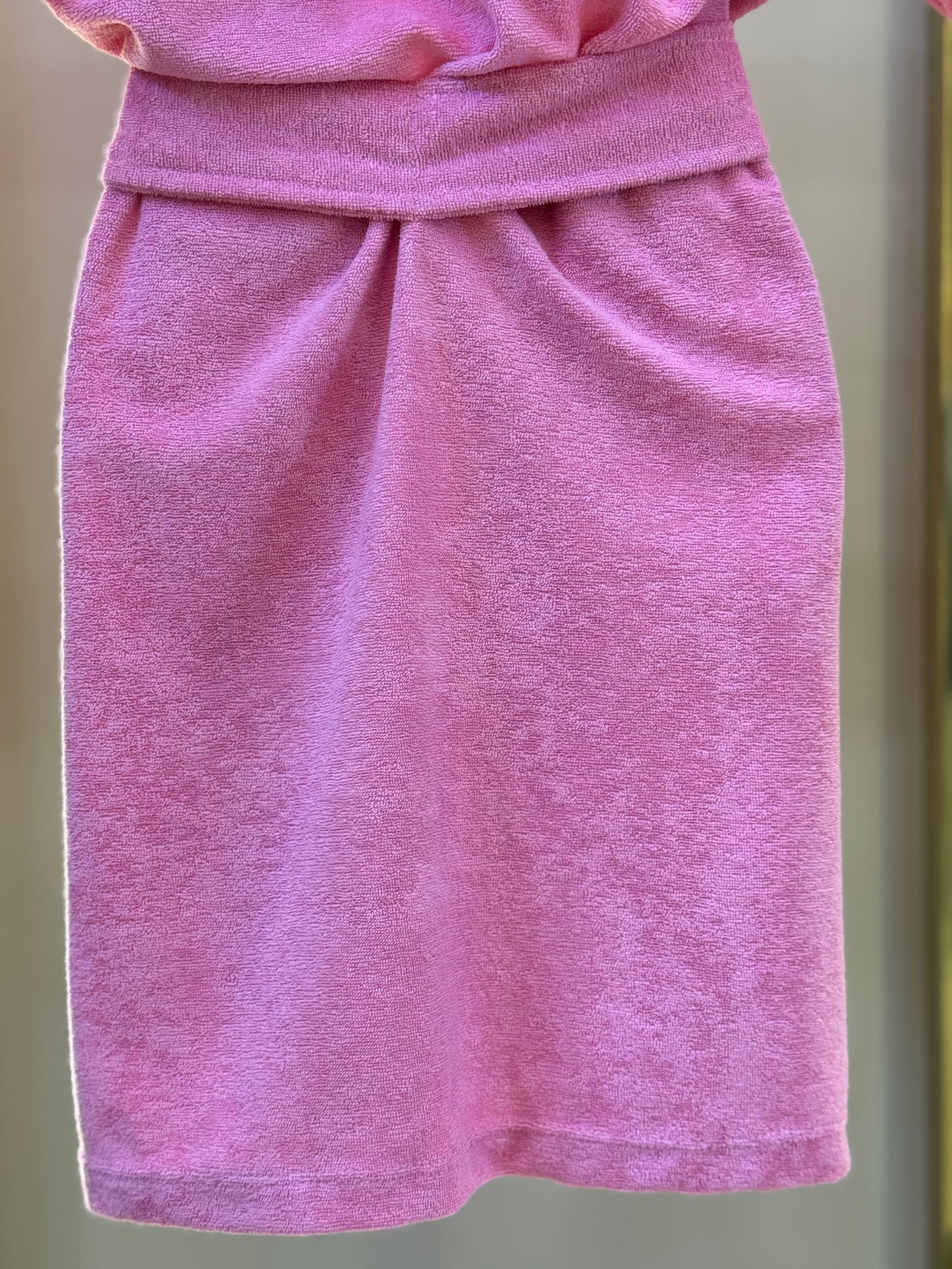 Roupão Infantil Amarração Rosa Claro - Siri Kids