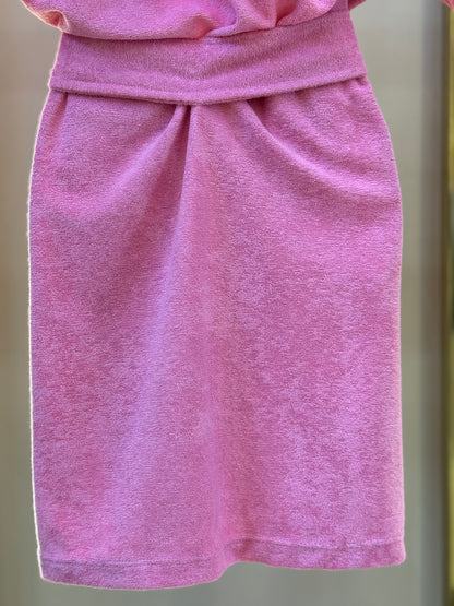 Roupão Infantil Amarração Rosa Claro - Siri Kids