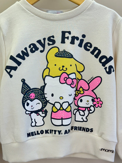 Casaco Infantil Moletom Hello Kitty and Friends - Momi