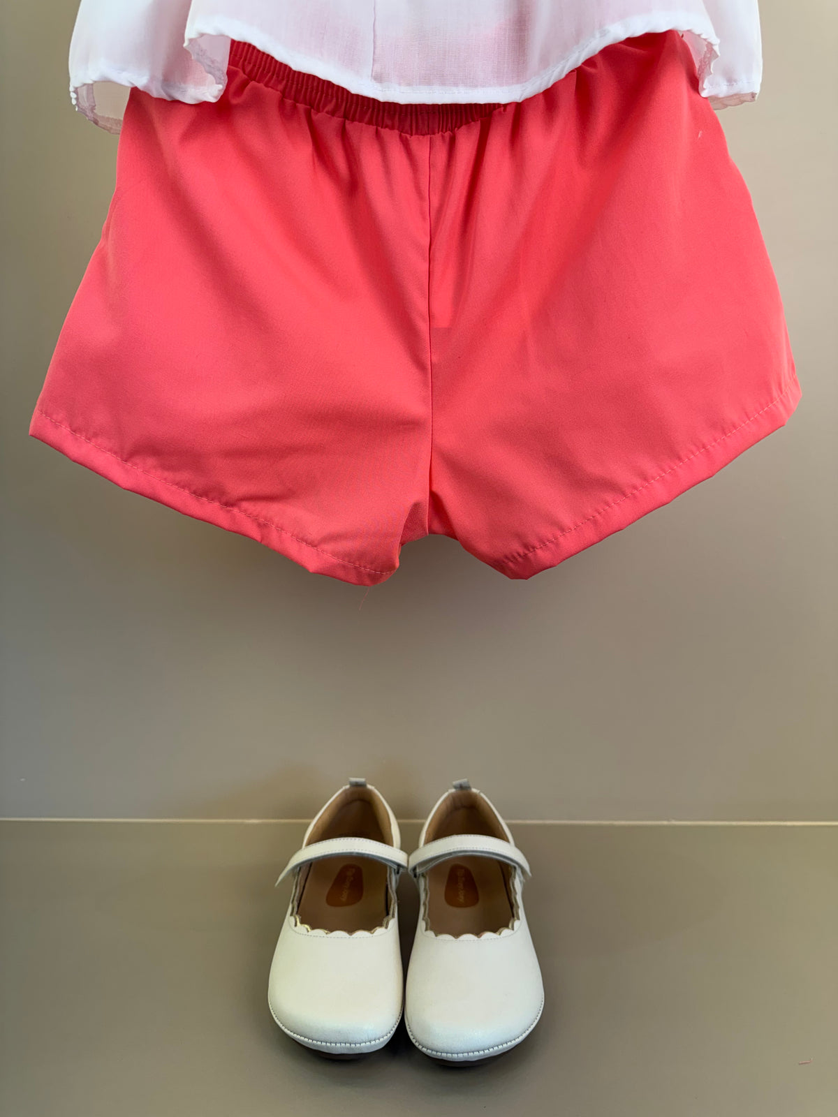 Conjunto Infantil Blusa Bordado Laço Maxxi e Shorts Rosa - Mon Sucré