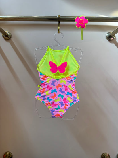 Maiô Infantil Bela Aplic Hot Est Borboleta - Siri Kids