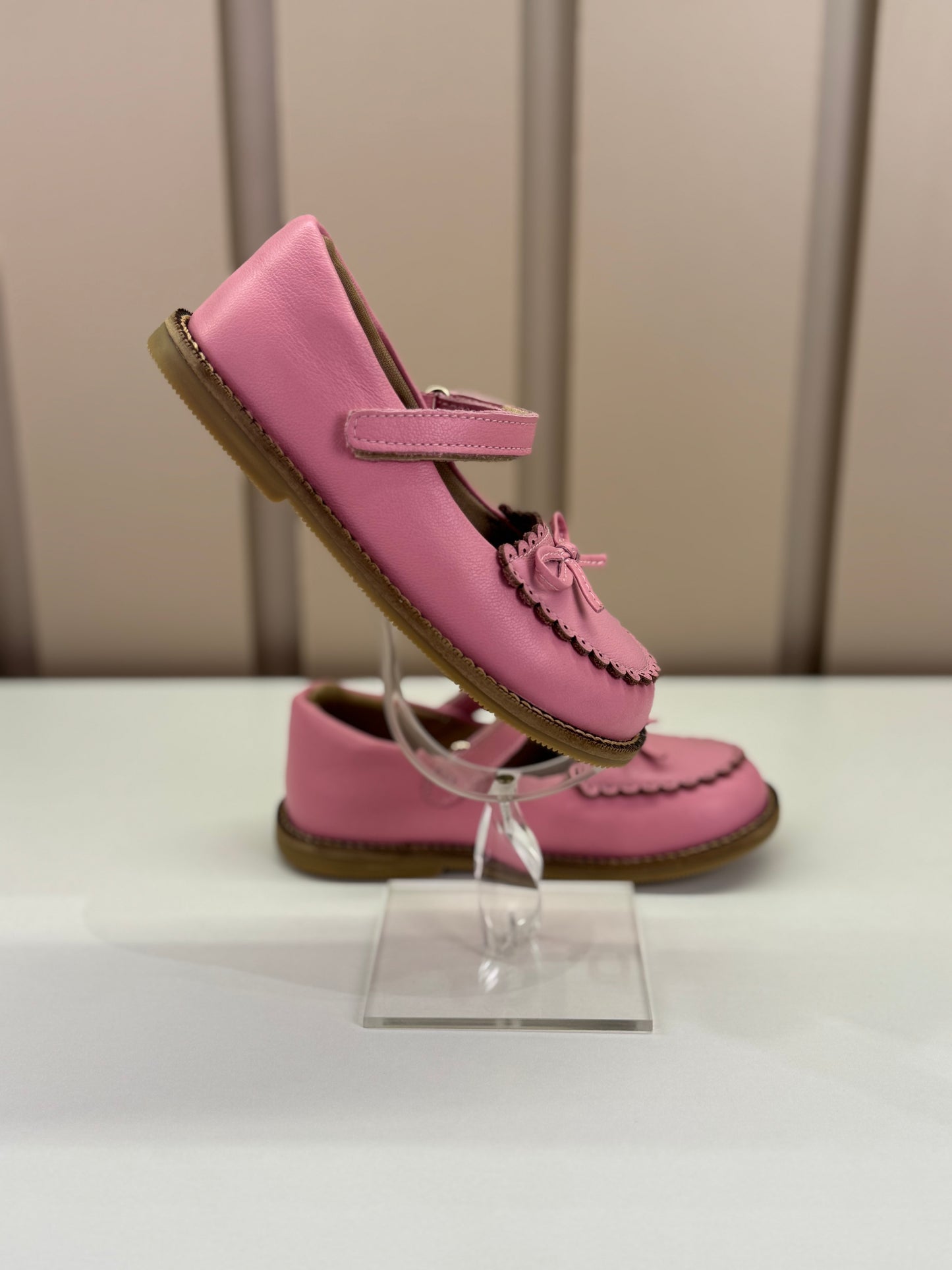 Sapato Infantil Couro Lara Rosa - Gracia