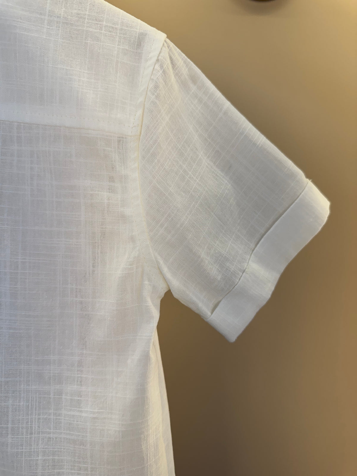 Conjunto Infantil Camisa Polo Off White e Bermuda - Youccie