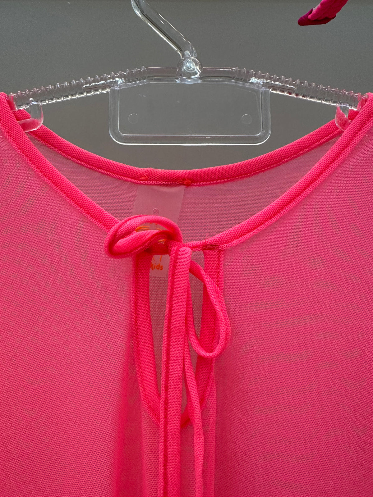 Kaftan Infantil Iris Rosa Fluor - Siri Kids