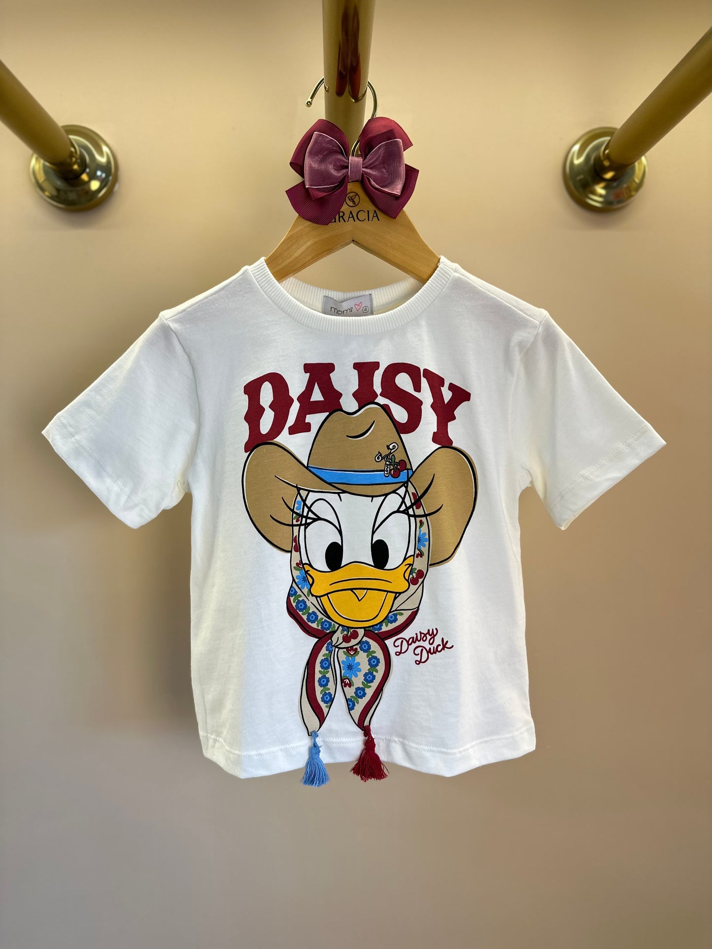 Blusa Infantil  Daisy Com Barbicachos - Momi
