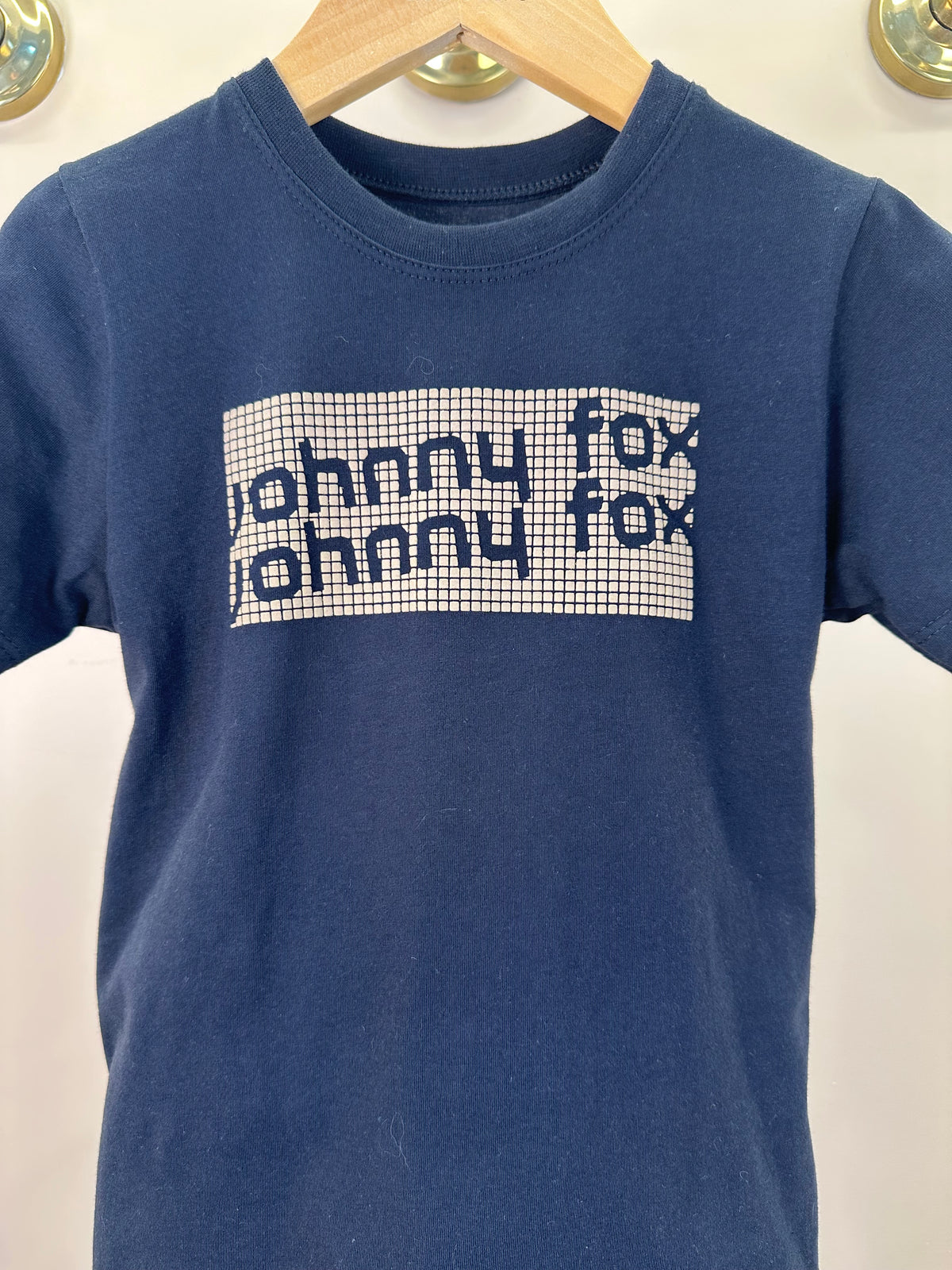 Conjunto Infantil Camiseta Preta JF e Bermuda Marrom - Little Jhonny